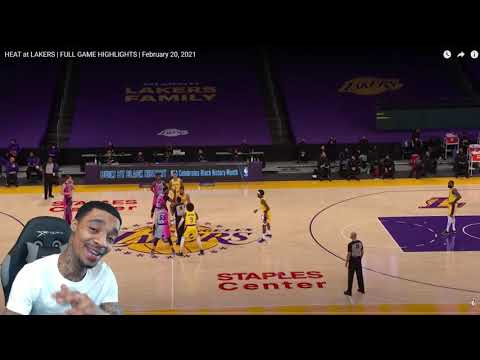 FlightReacts HEAT at LAKERS | FULL GAME HIGHLIGHTS | February 20, 2021!