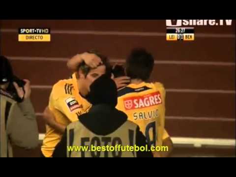 Leiria - Benfica: Golaço Saviola (15ª Jornada)