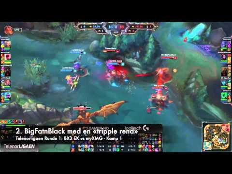 Telenorligaen høsten 2015: Høydepunkt fra League of Legends - Runde 1