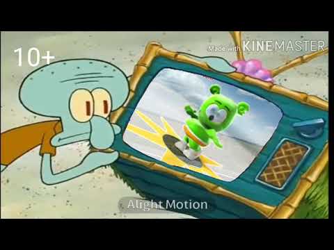 Patrick hates Gummy Bear and Treehouse Rescue Party V1