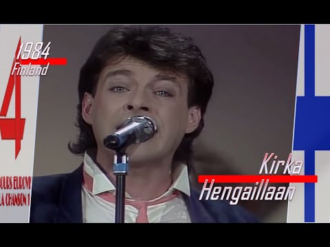 eurovision 1984 Finland 🇫🇮 Kirka - Hengaillaan ᴴᴰ
