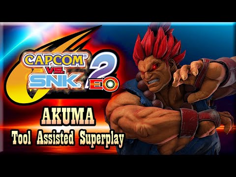 【TAS】CAPCOM VS SNK 2 - AKUMA \ GOUKI