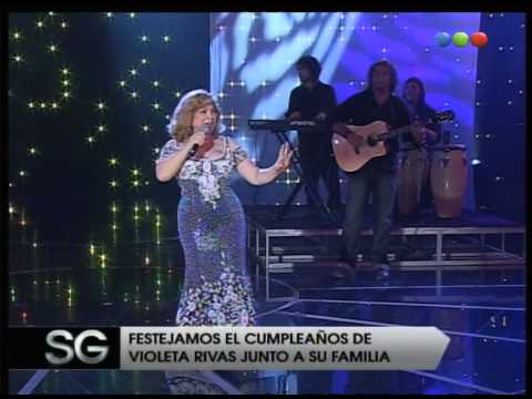Violeta Rivas, Que suerte - Susana Gimenez  2007