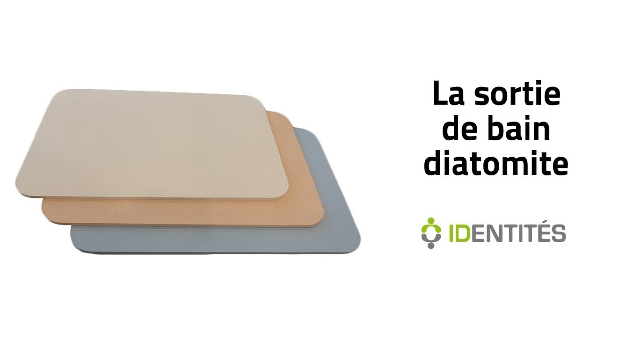 Sortie de bain diatomite