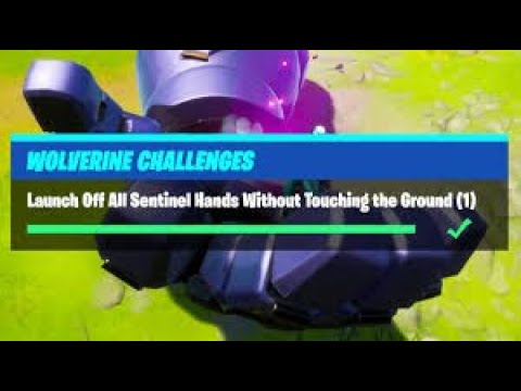 Launch Off All Sentinel Hands Without Touching the Ground