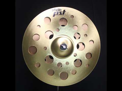Paiste 18" PST X Swiss Flanger Stack - 1136g/1245g (video demo) image 2