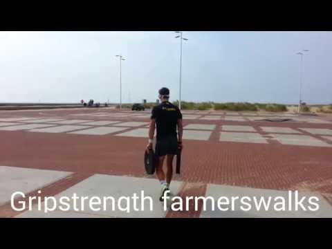 LJ Anjema Gripstrength Farmerswalks