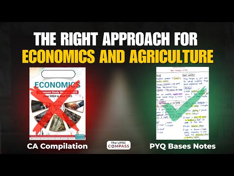 Scored One of the Highest In GS 3 | Complete Economics And Agriculture Strategy