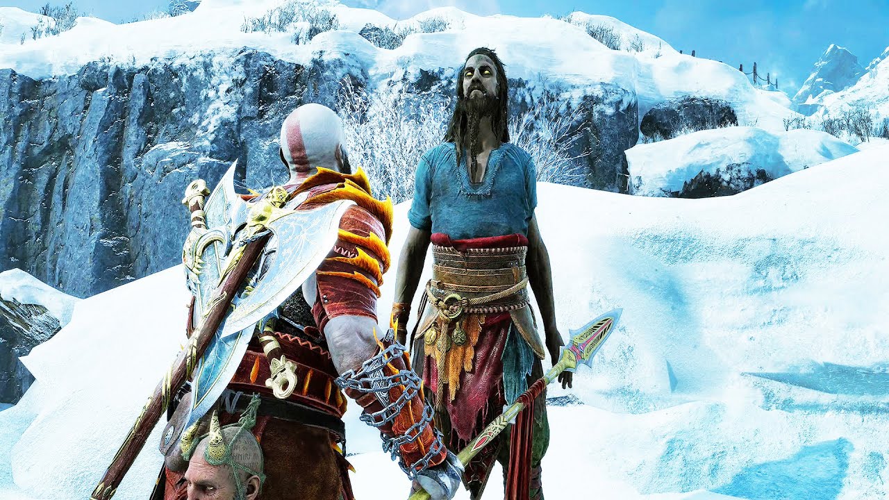 Kratos Finds Real Tyr After ENDING In All Realms Scene (God of War Ragnarok) 4K ULTRA HD