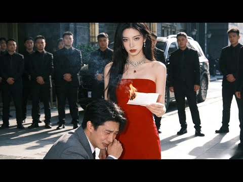 Pushed her into icy lake for a bag! She burned all letters, left—now he’s chasing her like a madman!