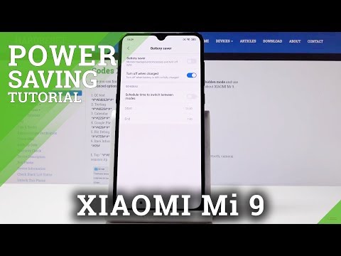 How to Turn On / Off Power Saving Mode in XIAOMI Mi 9 - Low Power Solution