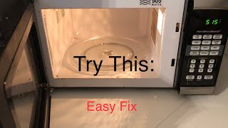 Microwave Runs When Door is Open. Cheap and Easy Fix.