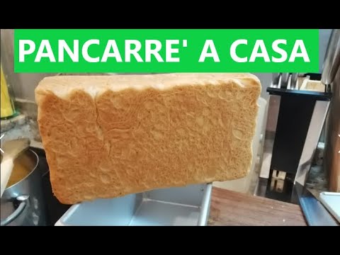 Pancarrè Pane Morbido Pane fatto in casa ricetta facile