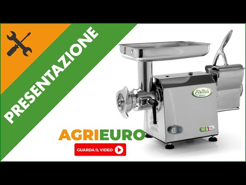 Tritacarne elettrico FAMA TGI22 - Con grattugia integrata - 400 V / 1.5 hp: presentazione