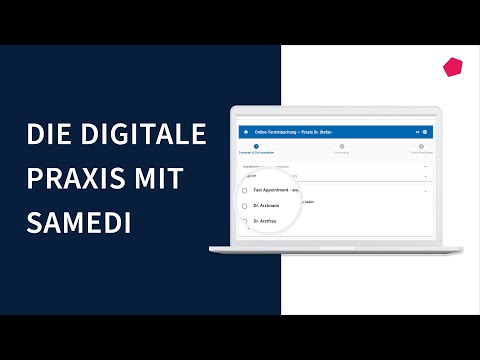 Digitales Patienten- und Terminmanagement mit samedi