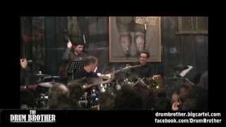 Dave Weckl and Tony Arco - 'Drum Battle' live drum cam