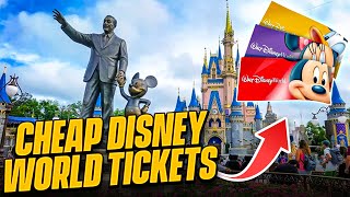 5 Ways to Get the CHEAPEST Disney World Tickets from LEGIT Places in 2024!