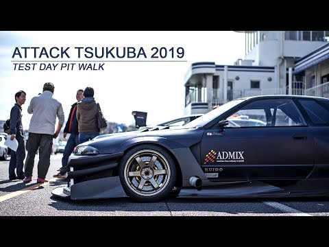 Attack Tsukuba 2019 - Paddock and Pit Walk