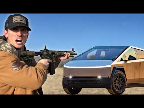 Are Cybertrucks ACTUALLY Bulletproof?