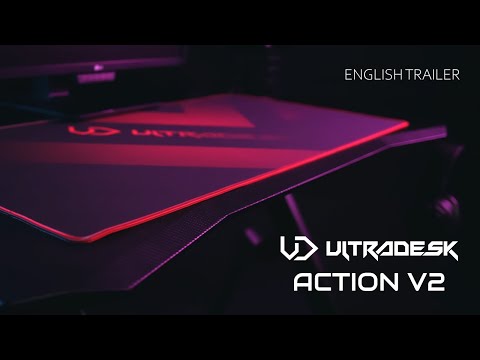 Žaidimų stalas Ultradesk Action V2 Gaming Desk
