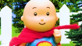 NEW! SUPER HERO CAILLOU | Cartoons for children | WATCH ONLINE | Caillou Stop Motion | cartoon movie