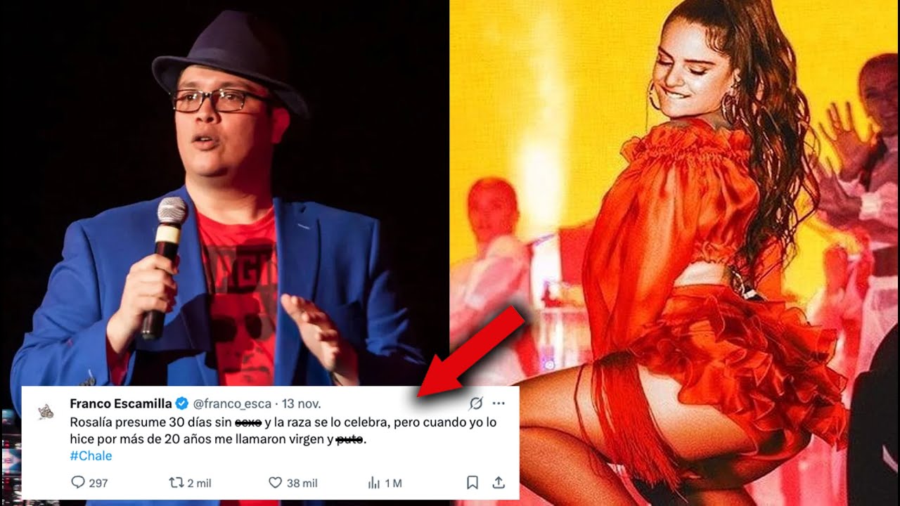 ROSALÍA presume 30 DÍAS sin D3LlCl0S0 y se lo CELEBRAN, FRANCO no tuvo durante 20 AÑOS y le llama V