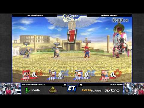 Great Revival - E2C Greenbeast + E2C BoX7 vs. MJG + BPOW - Smash for Wii U