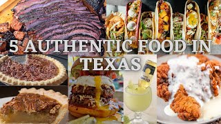 Top 5 authentic food in TEXAS!! Fav Texan's food | Fav American food | ടെക്സസിലെ 5 പ്രധാന വിഭവങ്ങൾ