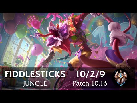 Fiddlesticks Jungle vs Lee Sin | Pinoy Challenger Replay Patch 10.16
