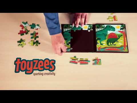 Mudpuppy  Mighty Dinosaurs Magnetic Puzzle