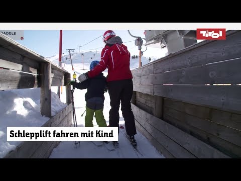 Schlepplift fahren mit Kind: Skiurlaub mit Kindern ⛷