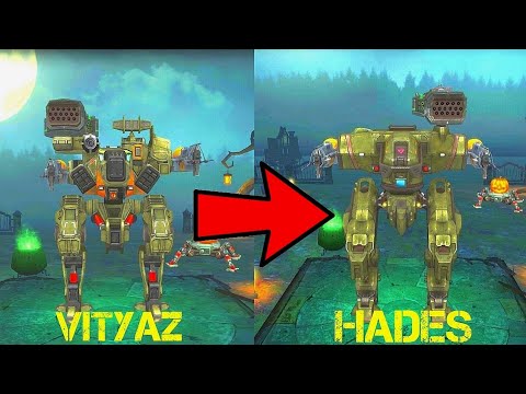 War Robots' New Robot Hades - a better version of Vityaz ? | War Robots Test Server Gameplay