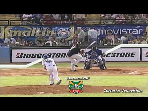 Dantesco Jonron de Randall Simon - Leones del Caracas vs Navegantes del Magallanes 2006-2007 LVBP