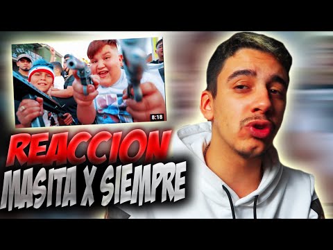 (REACCIÓN) MASITA X SIEMPRE - ROMAGANG (Video Oficial)