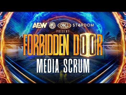 Watch: AEW x NJPW Forbidden Door Post Show Media Scrum