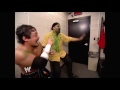 Tajiri sprays mist in Jonathan Coachman's face: Raw, March 29, 2004