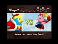 Smash Remix King Dedede Remix Classic Mode Very Hard Difficulty 5 Stock