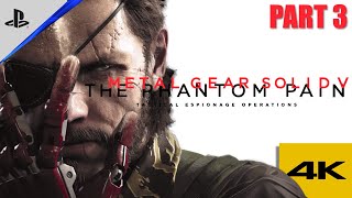 Metal Gear Solid IV: Phantom Pain | Let's Play! - Part 3 (4K) [No Commentary]