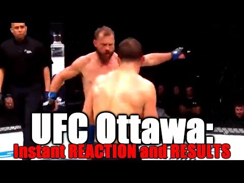 UFC Fight Night Ottawa: Reaction and Results