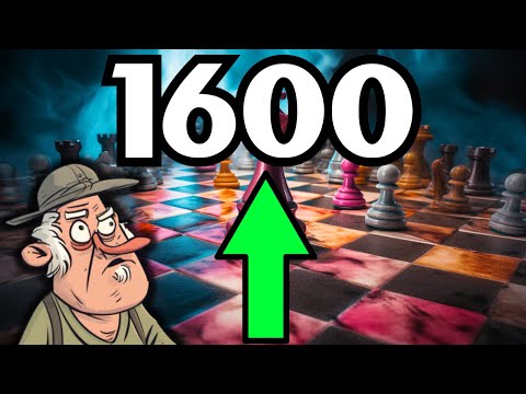 Live Chess Rating Climb to 1600 on Chess.com!