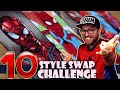Drawing in 10 DIFFERENT STYLES..? | Art Style SWAP Challenge | IRON SPIDER-MAN