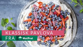 Klassisk pavlova – med gode tips!