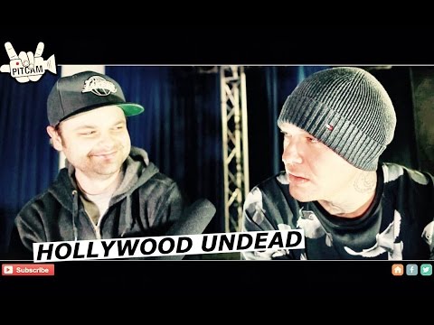 HOLLYWOOD UNDEAD interview at C-Club, Berlin | www.pitcam.tv