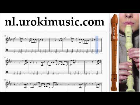 Blokfluit Leren Spelen (G.) P!nk - What About Us Tablatura Deel#2 um-i799