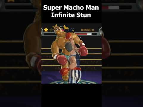 Super Macho Man's Infinite Stun #gaming #punchout #shorts