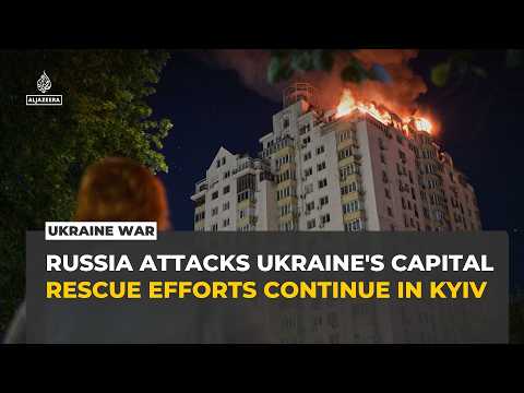 Ukraine says Russia fired over 70 missiles and 500 drones in deadly Kyiv attack