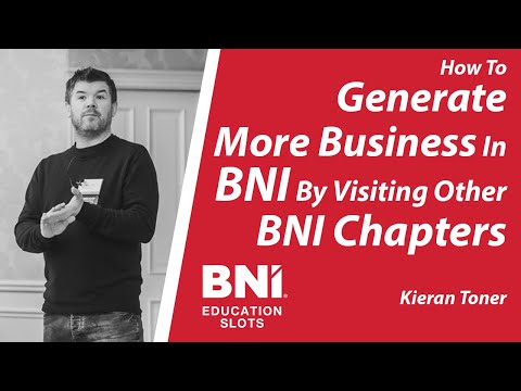 Expand Your Referral Network By Visiting Other Chapters | BNI Education Slots