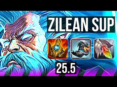ZILEAN & Ezreal vs NAUTILUS & Kai'Sa (SUP) | KR Master | 25.5