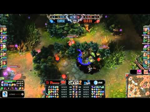 CLG.eu versus Curse.na game 2 (Lone Star Clash UB semifinals)