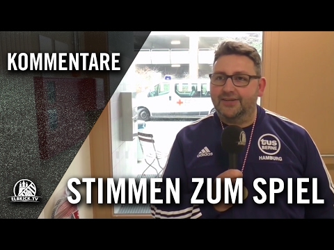 Die Stimmen zum Spiel (Rahlstedter SC – TuS Berne, U19 A-Junioren, Finale, Derpart-Pokal 2017)